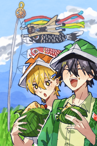 asada0301's tweet image. #引用RTで絵をあげて5人指名してバトンでお気に入りの絵を載せる
複数からバトンもらったので纏めて!
指名しないので誰か見かけた人がやってくれると嬉しいです☺️