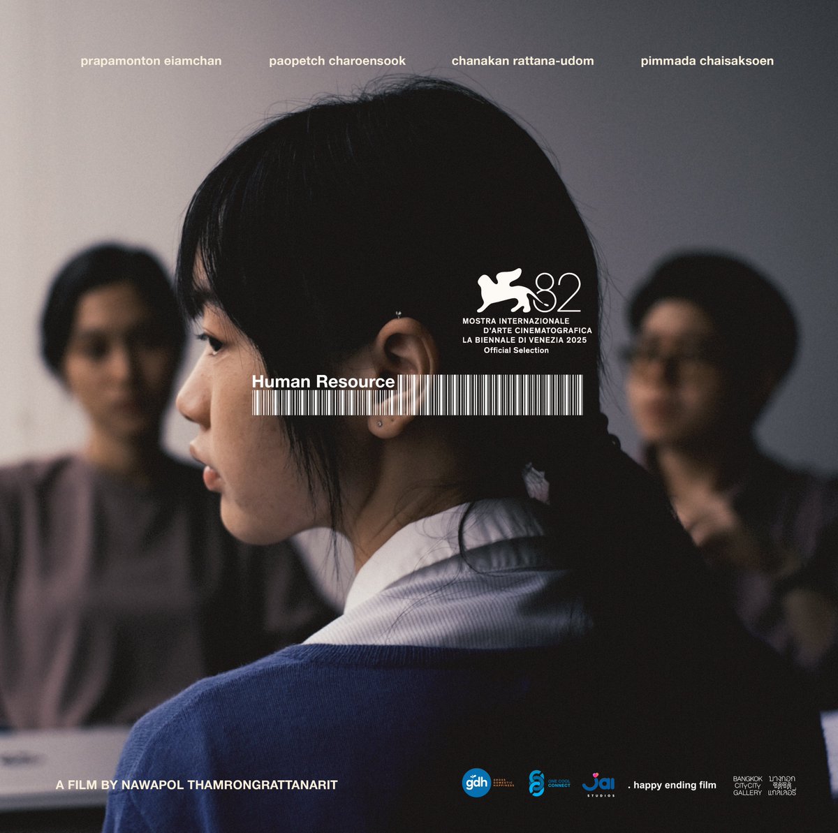 ter_nawapol's tweet image. HUMAN RESOURCE, a new film by Nawapol Thamrongrattanarit, will have its world premiere at the 82nd Venice International Film Festival in the Orizzonti competition. The director and cast will be present at the festival. Stay tuned ! / @la_Biennale #humanresource