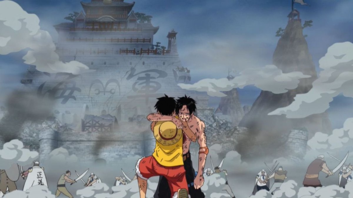 Amanposting's tweet image. Ace's death could have been avoided. Anyways Marineford arc 9/10✅