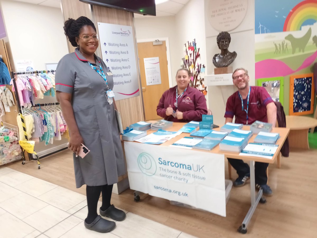 Dez Chow-I am burden with glorious purpose (@chowchow2ski) on Twitter photo Sarcoma team at the Women's Hospital. Please come and say hello.
<a href="/LiverpoolWomens/">Liverpool Women's University Hospital</a> <a href="/nhsUHLG/">NHS University Hospitals of Liverpool Group</a> @universityhospital <a href="/nhsUHLG_RI/">NHS University Hospitals of Liverpool Group R&I</a> Sarcoma team at the Women's Hospital. Please come and say hello.
<a href="/LiverpoolWomens/">Liverpool Women's University Hospital</a> <a href="/nhsUHLG/">NHS University Hospitals of Liverpool Group</a> @universityhospital <a href="/nhsUHLG_RI/">NHS University Hospitals of Liverpool Group R&I</a>