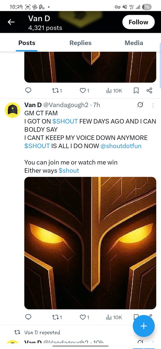 alwsfrosty's tweet image. Tf is this @shoutdotfun @shoutardio
Bro started yesterday btw.
How tf do you have 20k views with 1 like.
If you want us to bot our $SHOUT posts just say so bro @banethedev (check dm while your at it.)
And I'm here working my ass off to get legit engagements. While this random…