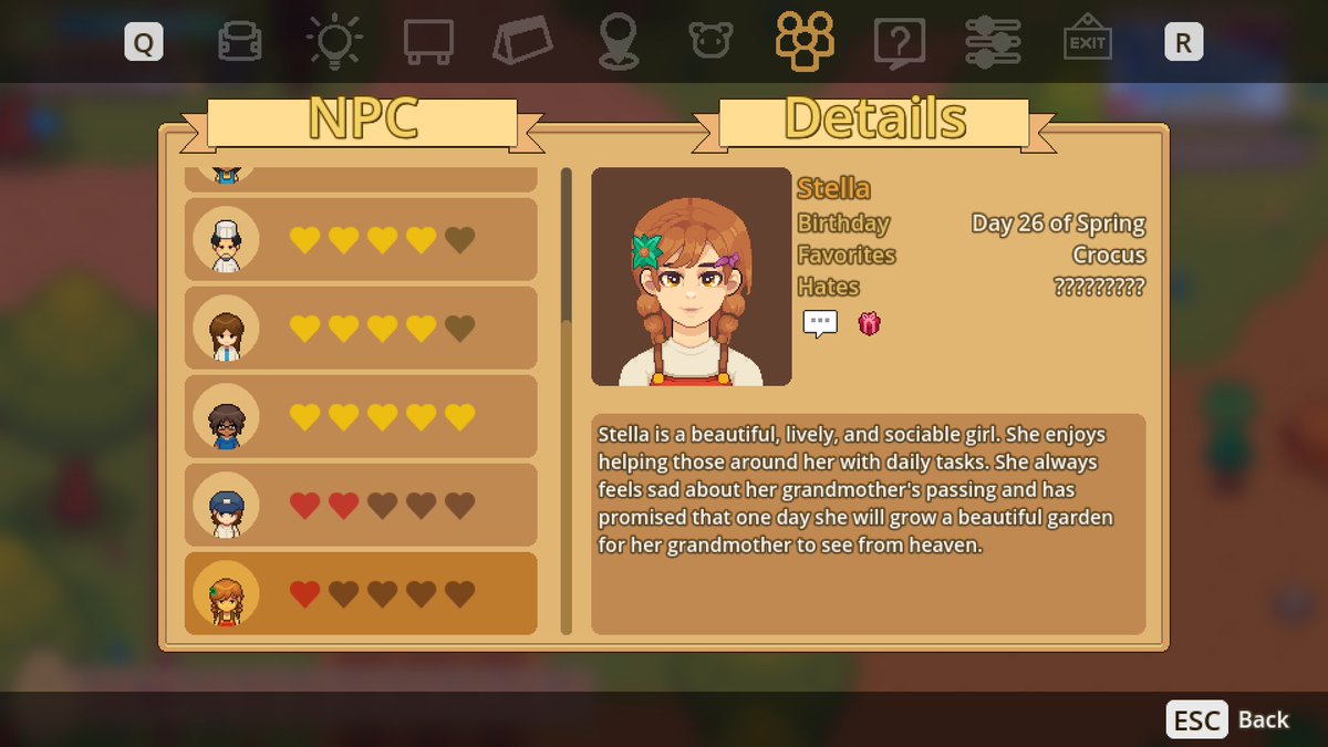 PeacefulDaysRPG's tweet image. Adding menu for Npc today. Does it looks good guys?