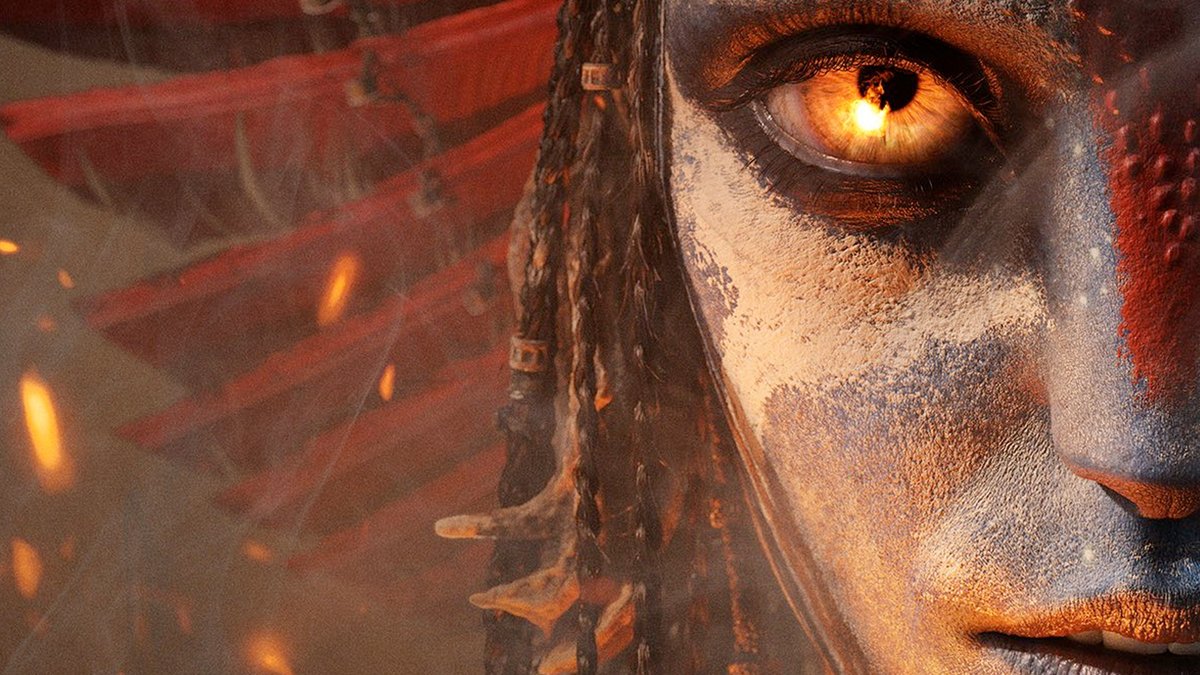 empiremagazine's tweet image. The first Avatar: Fire And Ash poster brings an ominous look at incoming villain Varang.
The trailer will play before The Fantastic Four: First Steps in cinemas this weekend.
Read more: empireonline.com/movies/news/av…
