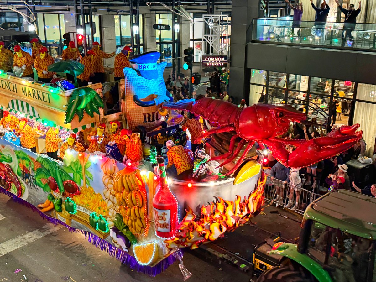 DavidMora's tweet image. 30 weeks (210 days) until Mardi Gras 2026! 🎭🎉 #CarnivalCountdown

#MardiGras #NewOrleans