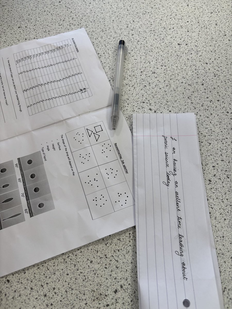 What is forensic science? #MillaisYear8 took part in a forensics enrichment day on Friday #MillaisScience #MillaisAspiration