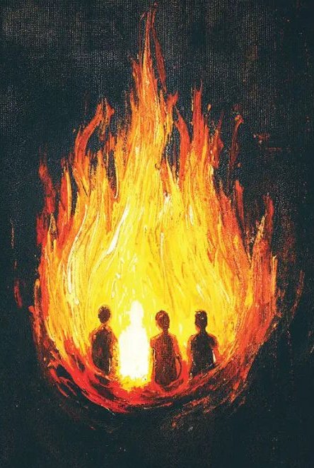 FireFromHeaven7's tweet image. The hope of the gospel isnโt that you wonโt suffer.
Itโs that Christ will be with you in the fire.
And even death canโt separate you from Him.
Thatโs the comfort Paul meant.
Not ease, but endurance.