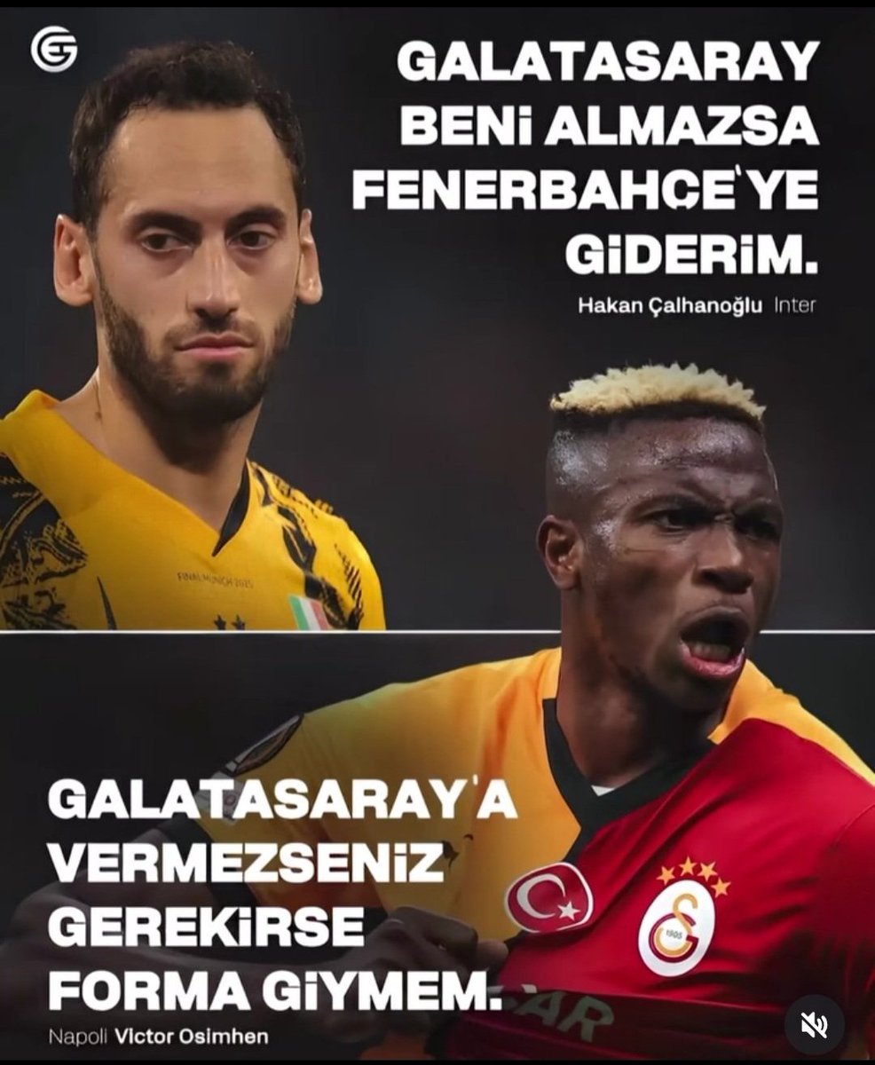 Hala hakanı isteyen GS taraftarına gelsin bu
#hakançalhanoğlu #osimhen