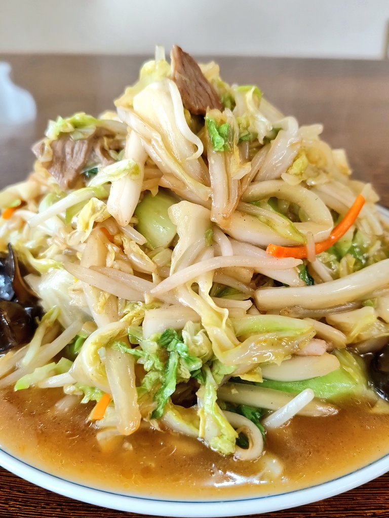 町中華で野菜炒め！