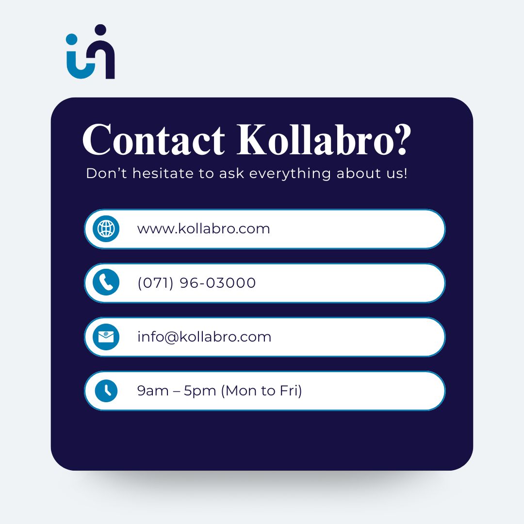 Kollabro's tweet image. Need help? We’re just a message away.
Let’s talk about your practice needs!

Book your FREE demo now → kollabro.com/book-a-demo/

#kollabro #Accounting #practicemanagementsoftware #cloudbased #accountants
