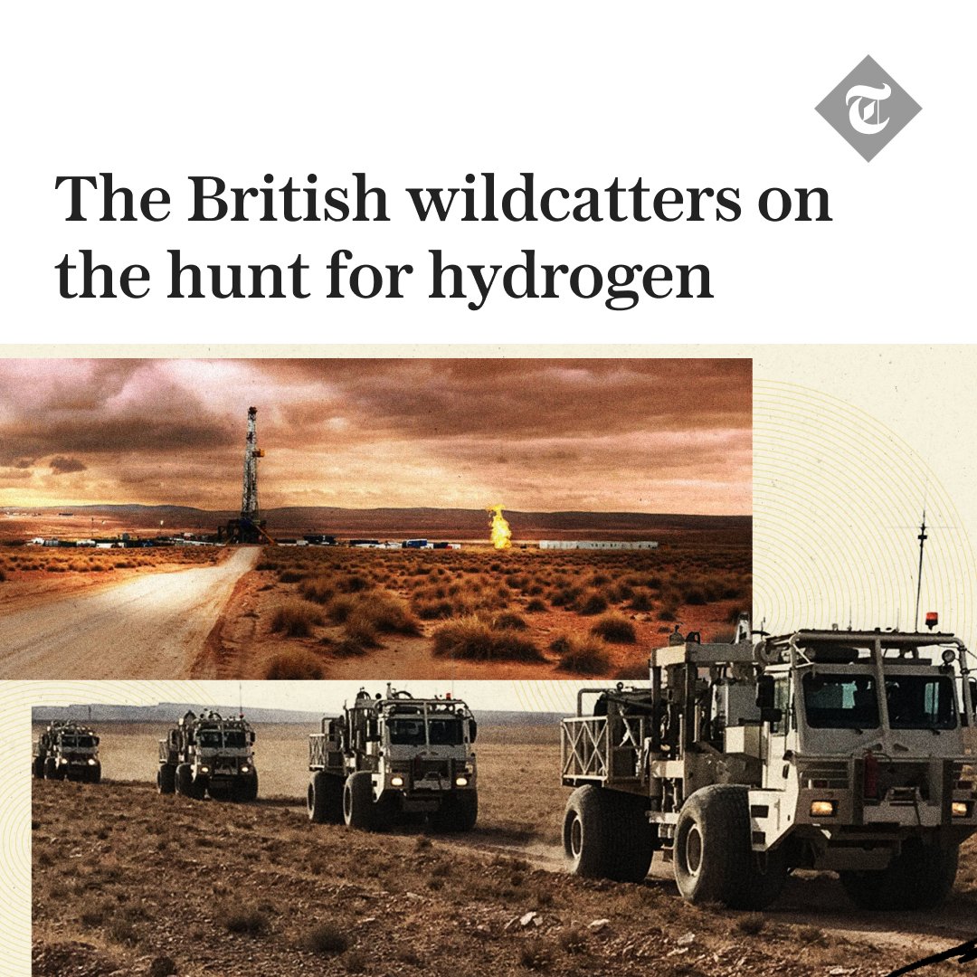 🚧 British drilling companies are pioneering a new industry they hope will trigger a green energy gold rush: seeking vast reserves of natural hydrogen hidden within the Earth’s crust

Find out more ⬇️
telegraph.co.uk/business/2025/…