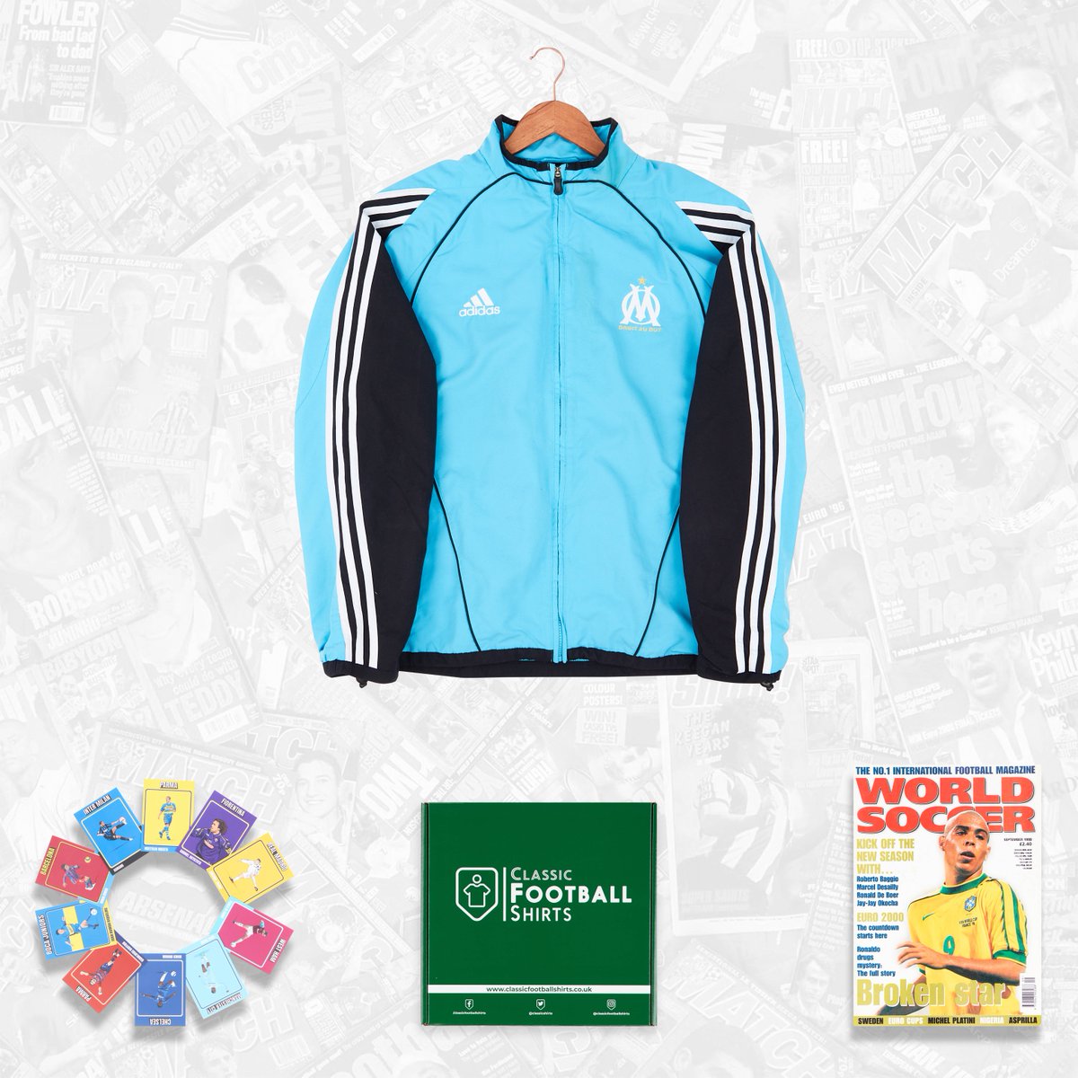 classicshirts's tweet image. ๐ฆ Classic Mystery Bench Box ๐ฆ
1x Classic football jacket, sweat top or hoodie (No UK clubs)
x1 Classic Magazine
x10 Player Cards
โน๏ธ No UK or IRE-based club teams or national teams
๐ Shop Here - ow.ly/ZLgO50N1Cfm