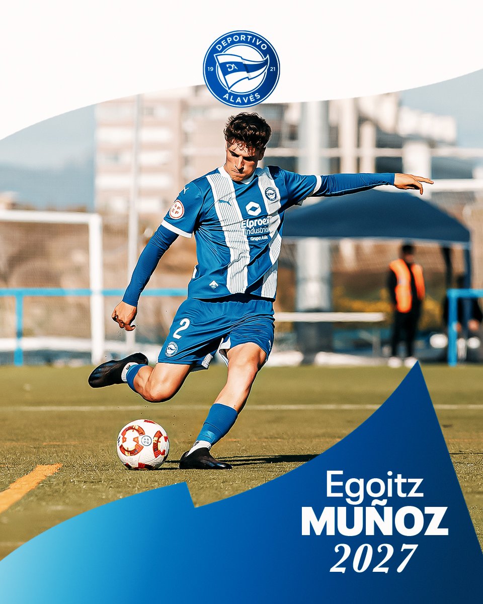 𝐎𝐅𝐈𝐂𝐈𝐀𝐋 ✅ | Egoitz Muñoz, corazón albiazul hasta 2027.

ℹ️ t.ly/Aseuc

#Egoitz2027
#Gutarikoak | #GoazenGlorioso ⚪🔵
