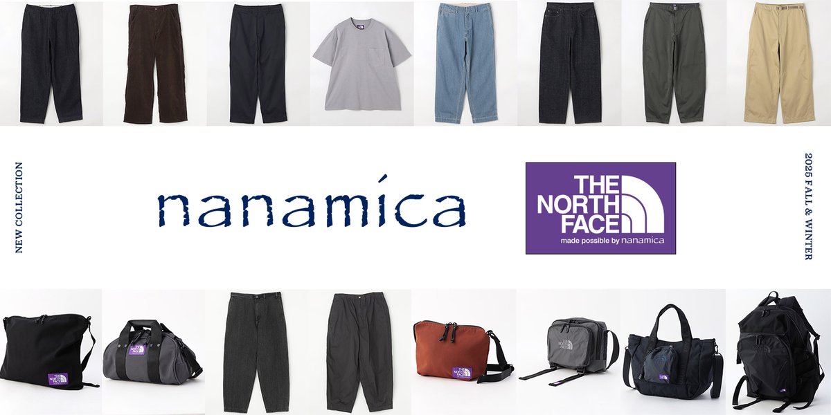 Daytona_Park's tweet image. nanamica & THE NORTH FACE PURPLE LABEL "New Collection"
詳細はこちら▶︎ bit.ly/44VFhnA