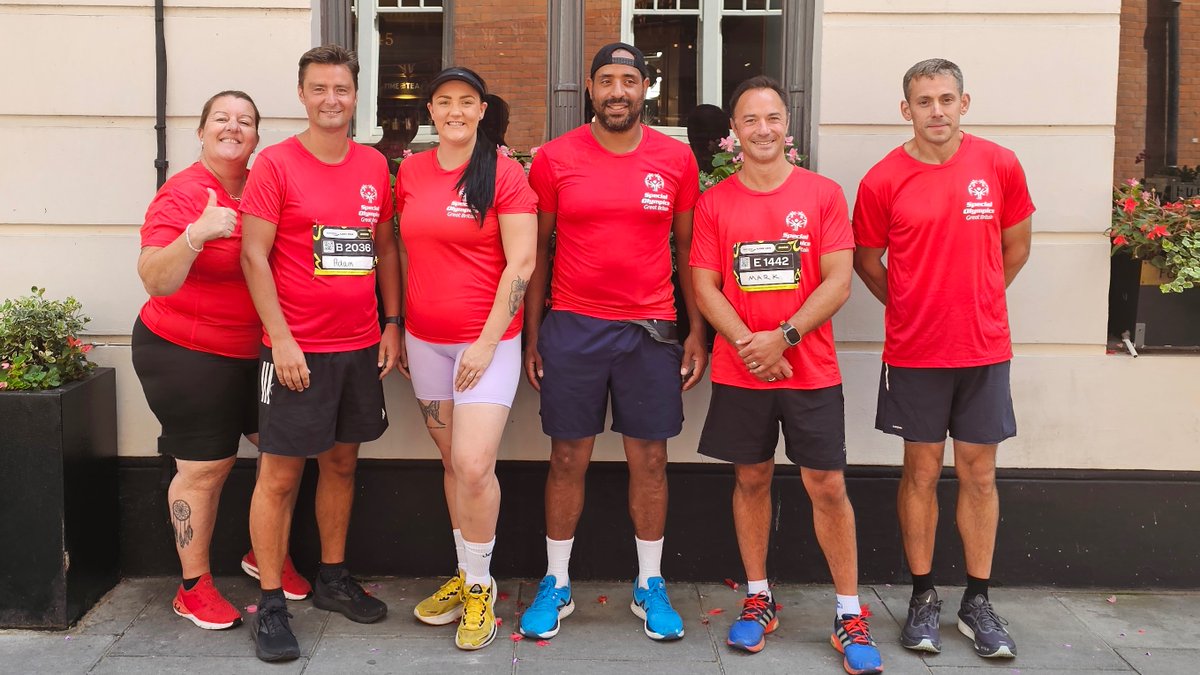 Special Olympics GB (@sogreatbritain) on Twitter photo 9 days ago, a team of runners from our partners took on <a href="/TheLondon10K/">Saucony London 10K</a> to raise funds for Special Olympics GB
Thank you to everyone from <a href="/UPS/">UPS</a>, Fullerโs and <a href="/CocaColaEP/">Coca-Cola Europacific Partners</a> for your amazing commitment โ from training and fundraising to crossing the finish line ๐
#InclusionInAction 9 days ago, a team of runners from our partners took on <a href="/TheLondon10K/">Saucony London 10K</a> to raise funds for Special Olympics GB
Thank you to everyone from <a href="/UPS/">UPS</a>, Fullerโs and <a href="/CocaColaEP/">Coca-Cola Europacific Partners</a> for your amazing commitment โ from training and fundraising to crossing the finish line ๐
#InclusionInAction