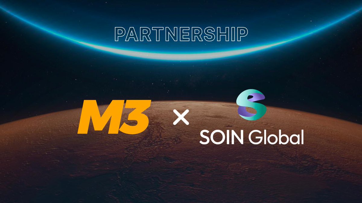 M3DAO_global's tweet image. 🚀 M3 DAO 🤝Social Intelligence @SOIN_Global
We’re thrilled to partner with SOIN Global, the AI-powered growth engine revolutionizing Web3 marketing! 🧠📈
No agencies. No guesswork. Just AI-fueled impact. 💥
Let’s build a smarter, scalable future.
#M3DAO #SOINGlobal…