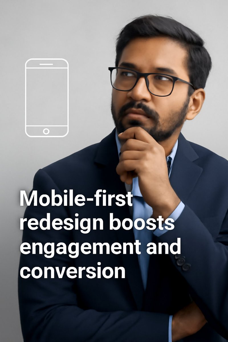 logicsoftsuk's tweet image. A client asked:

“Why is our bounce rate so high?”

We checked mobile.

9s load time

Broken menu

CTA hidden below the fold

We redesigned for mobile-first.

Results:
+48% time on site
+37% conversions
Lesson?

Want to check your site?
→ logicsofts.co.uk