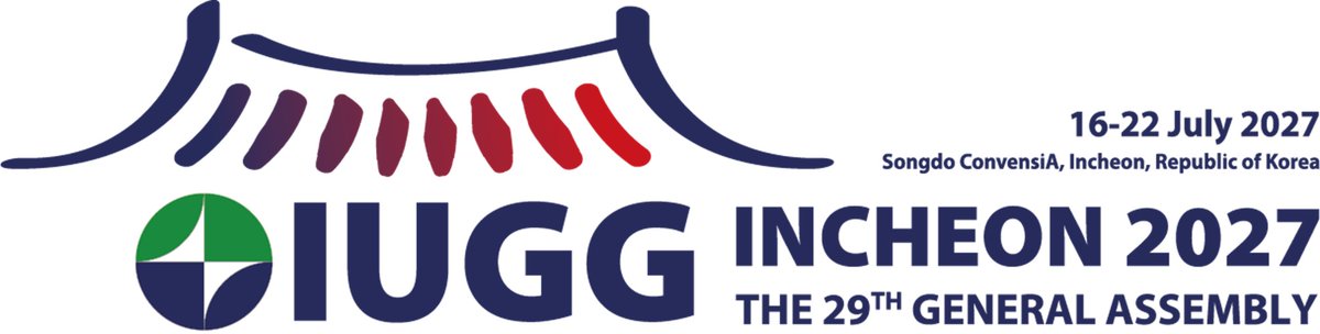 Save the date! 

The IUGG General Assembly 2027 will be held from 16-22 July 2027 in Incheon 🇰🇷. See you there! 🌏