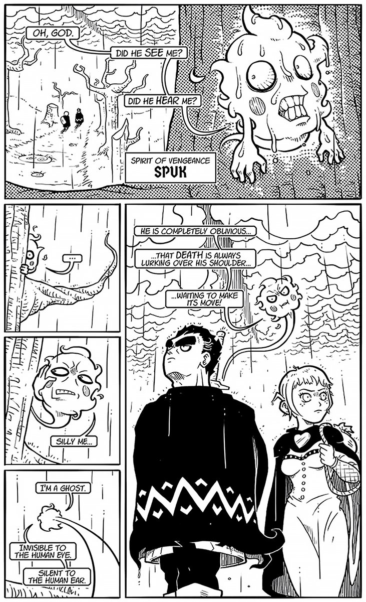 AndyGrail's tweet image. The greatest villain origin story.😉
Check out the most recent chapter of Grimm's Edge:
👉 tapas.io/episode/3533644
Don't forget to Like, Follow, and Share.
#indiecomic #fantasy