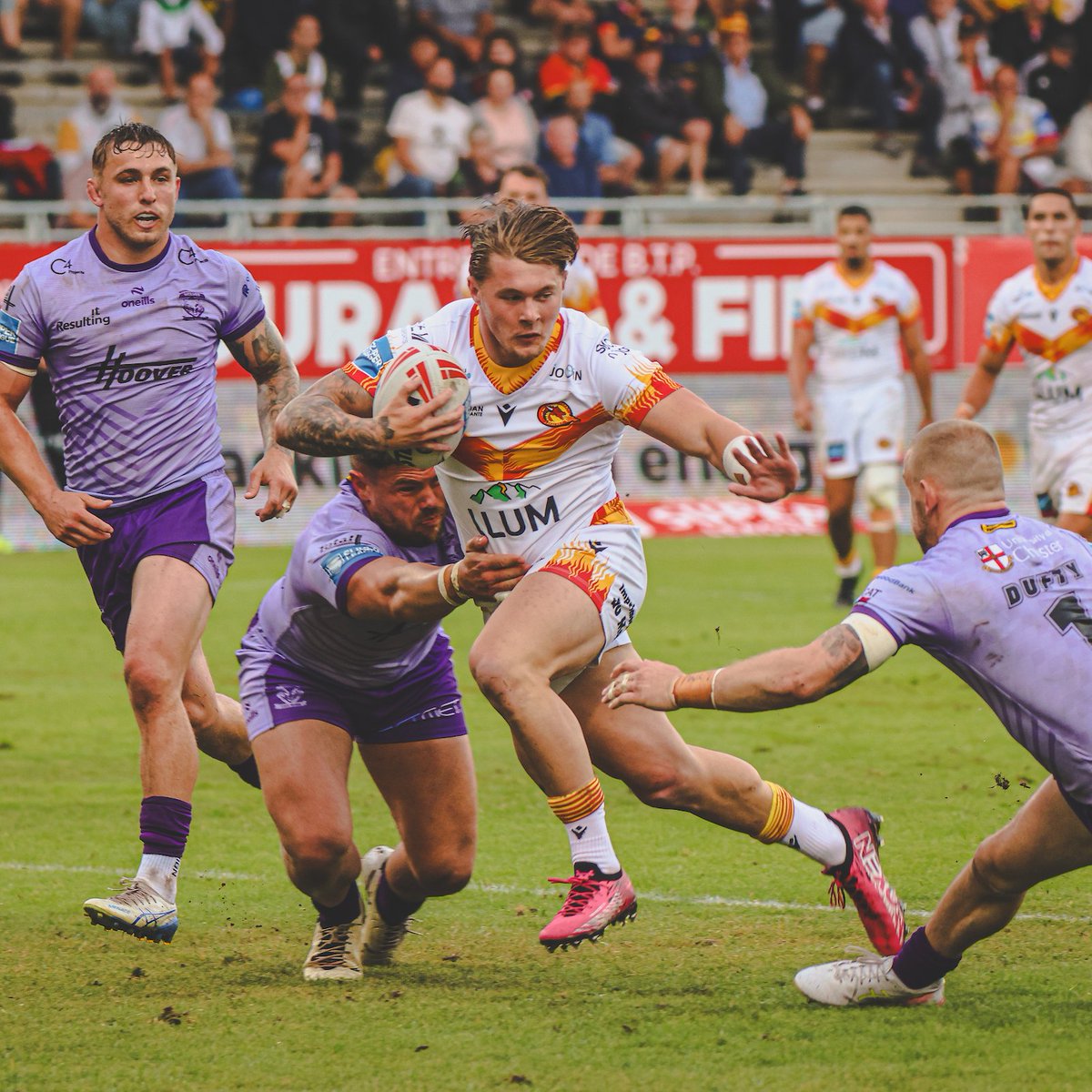 DragonsOfficiel's tweet image. 𝗟𝗲 𝗽𝗿𝗲̂𝘁 𝗱𝗲 𝗗𝗲𝗻𝗶𝘃𝗲 𝗕𝗮𝗹𝗺𝗳𝗼𝗿𝘁𝗵 𝗽𝗿𝗼𝗹𝗼𝗻𝗴𝗲́
Les Dragons et Hull FC ont trouvé un accord pour la prolongation du prêt du talonneur anglais jusqu’à la fin de la saison.
🇲🇫 tinyurl.com/ymhfrkt9
🇬🇧 tinyurl.com/aa83cwem