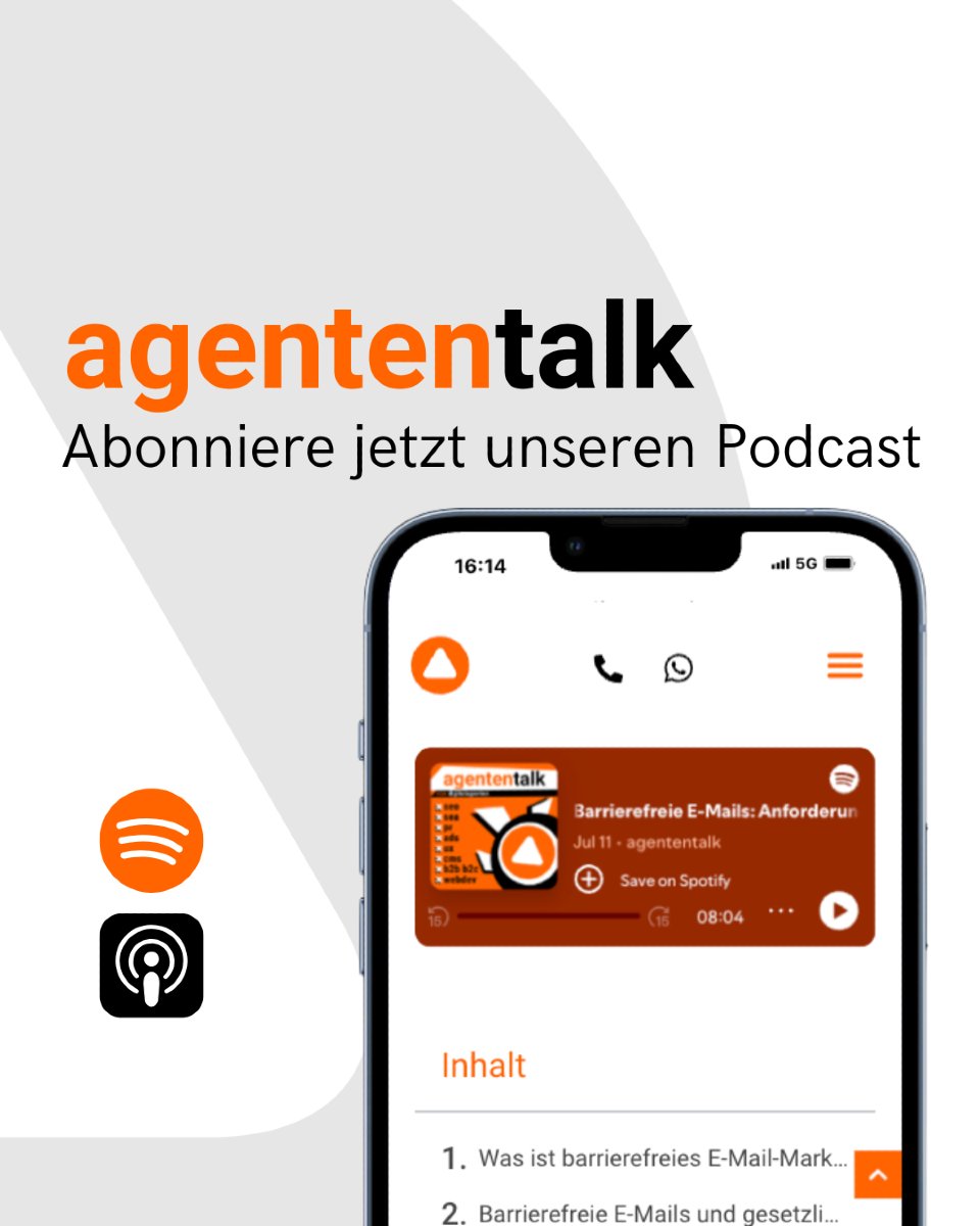 Praxisnahes Know-how für SEO, SEA und digitales Marketing, das die Digitalstrategie auf das nächste Level bringt. 📈

Direkt auf Spotify, Apple Podcasts und im digitalagenten Blog verfügbar.

➡️ digitalagenten.com/blog/

#Podcast #DigitalesMarketing #SEO