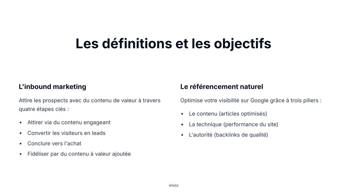 Comment combiner inbound marketing et SEO pour maximiser vos résultats

blog.linkuma.com/inbound-market…