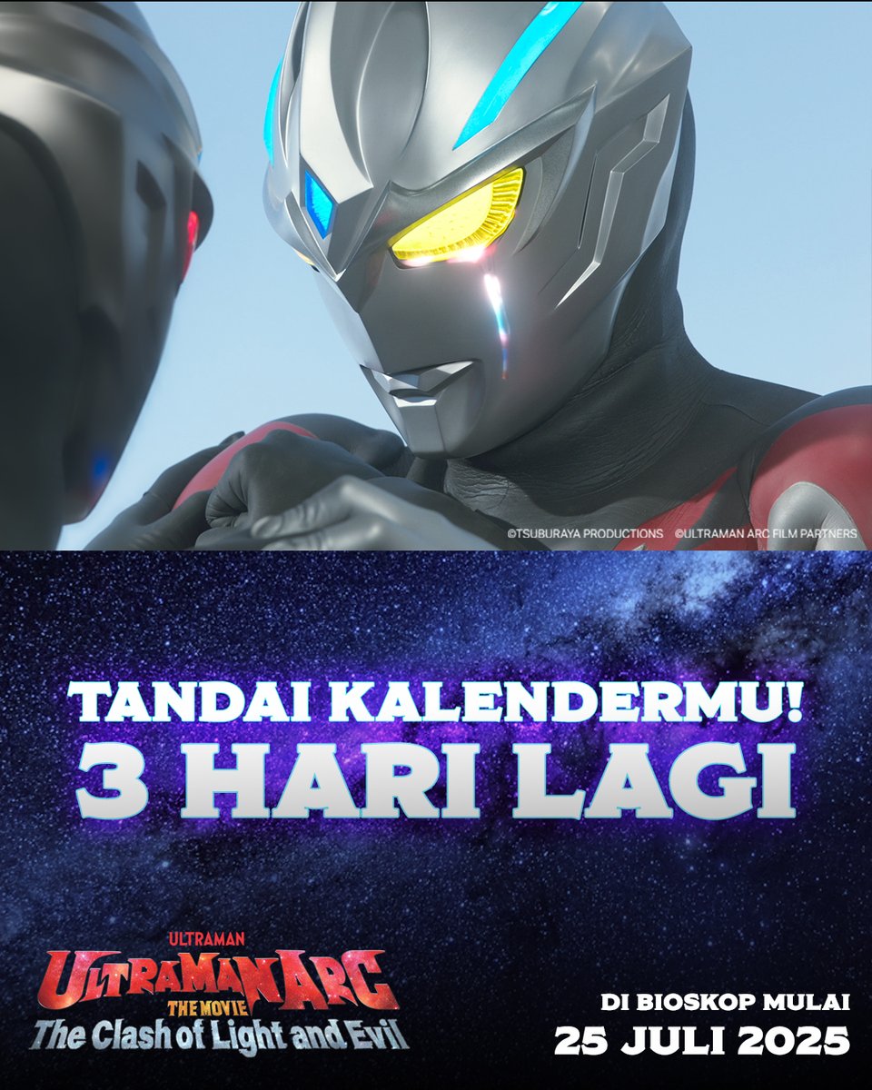 CGV_ID's tweet image. Ada beragam kaiju yang bermunculan‼️
Bagaimana cara Ultraman Arc akan melawan mereka? 🤔
Ultraman Arc The Movie: The Clash of Light and Evil tayang mulai 25 Juli di CGV!
#SemuaSerudiCGV