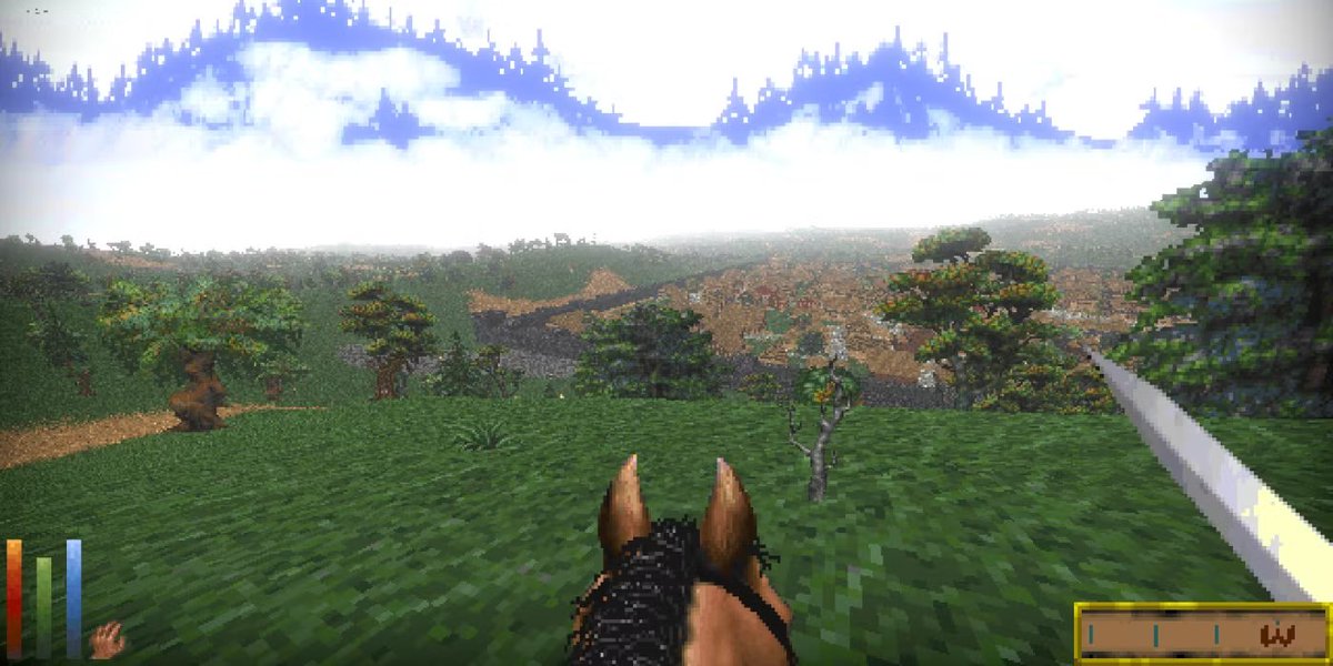 "AI Invented".

No. 

The Elder Scrolls III: Daggerfall (1996):