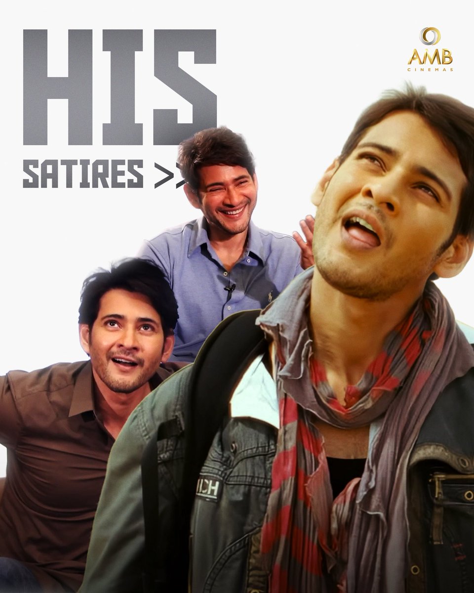 AMB Cinemas (@amb_cinemas) on Twitter photo Reason No. 19
No one can resist falling for his wit! 🤭🤪😂
<a href="/urstrulyMahesh/">Mahesh Babu</a> #SSMBGoldenEra
instagram.com/channel/AbaPBt… Reason No. 19
No one can resist falling for his wit! 🤭🤪😂
<a href="/urstrulyMahesh/">Mahesh Babu</a> #SSMBGoldenEra
instagram.com/channel/AbaPBt…