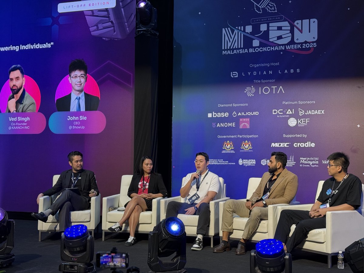 Tiger_Research_'s tweet image. Today, CEO Daniel Kim(@TIGER_NODE) joined a panel at #MYBW to discuss:
Digital Identity on the Blockchain 🧾
Shared key demand signals coming from both enterprises and regulators —
and what they mean for the future of digital ID.
#Decentralization