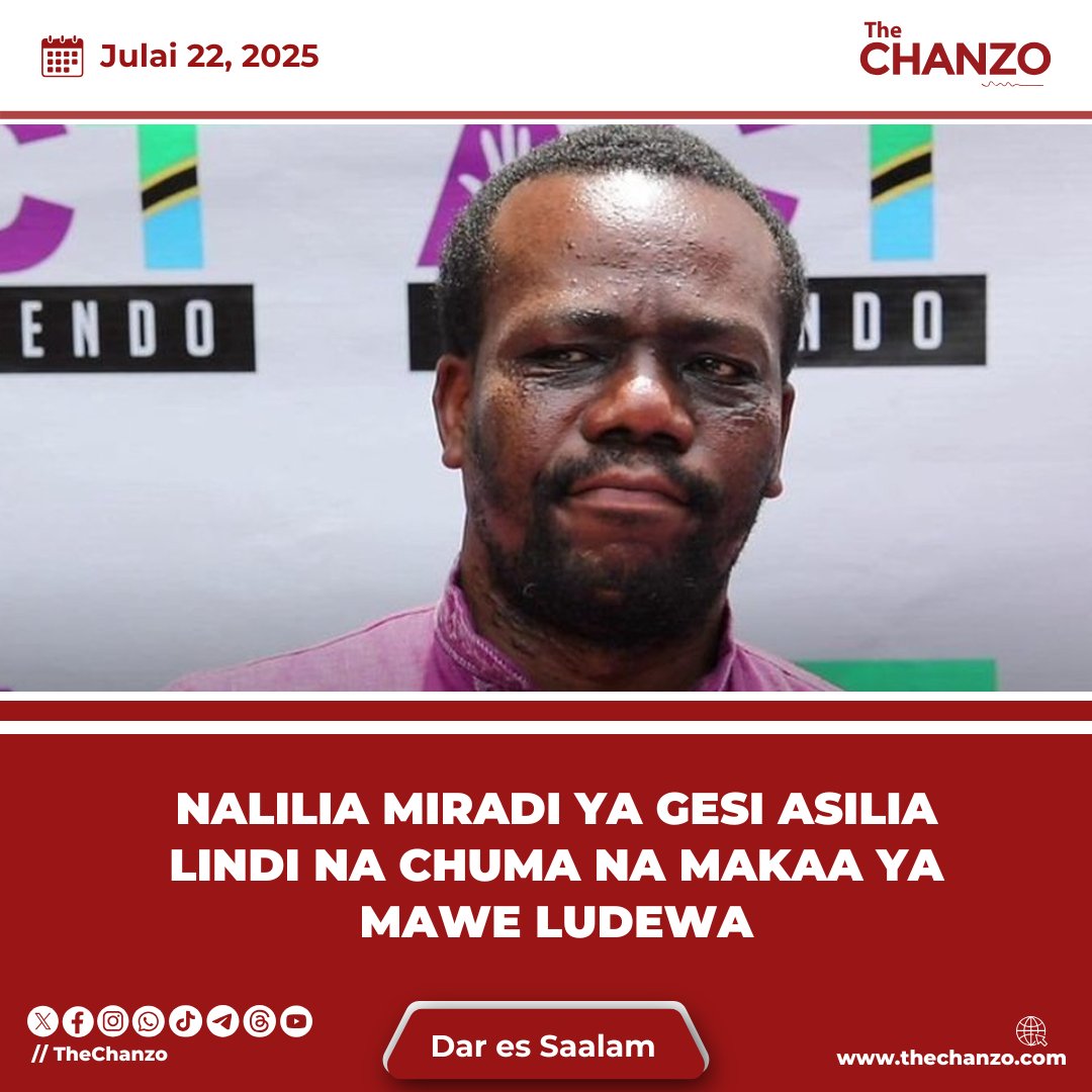 Nalilia Miradi ya Gesi Asilia Lindi na Chuma na Makaa ya Mawe Ludewa | Maoni

Na Zitto Kabwe

Kila mwaka, Tanzania inatumia Dola za Marekani bilioni moja kuagiza bidhaa za chuma kutoka nje kwa matumizi mbalimbali, ikiwemo ujenzi wa madaraja, ujenzi wa majumba, ujenzi wa reli na