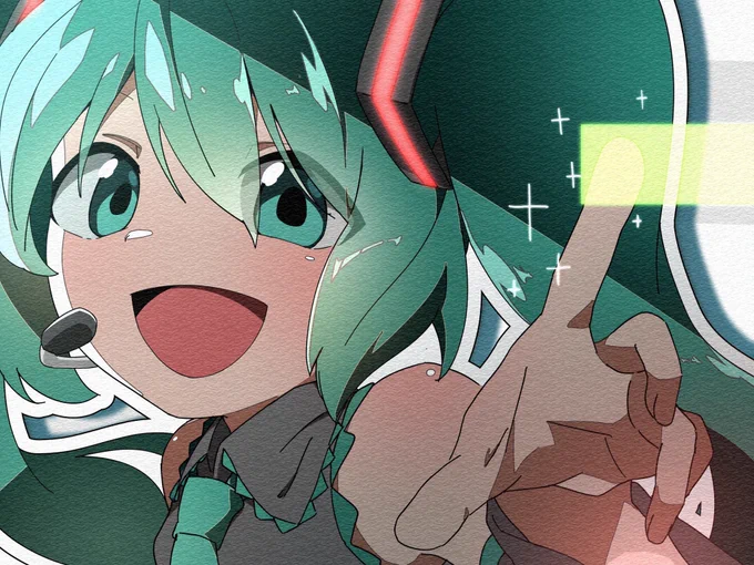 フォーエバーマイエンジェル初音ミクを描きました