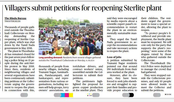 thehawkeyex's tweet image. Sterlite’s shutdown in 2018 shattered Thoothukudi’s economy. 25K+ jobs lost. Entire communities pushed into crisis.
Now the message from locals is clear:
“Only those who bring back Sterlite deserve our vote.”
For them, its not politics but lifeline.
If it can restart with 100%…