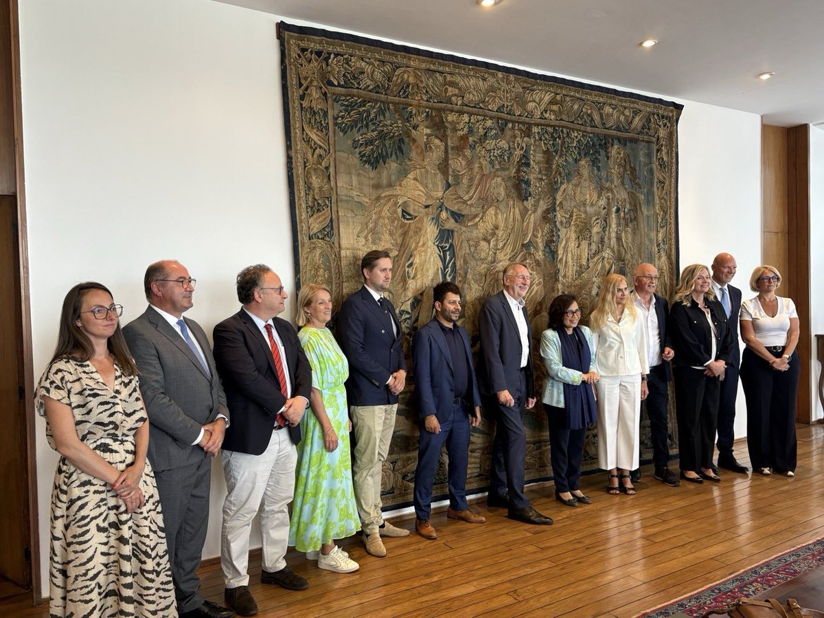 UdoBullmann's tweet image. Inspiring first day of our INTA Committee mission to Brasilia and fruitful exchanges on how to expand the partnership between #Brazil and the EU with
Marian Schuegraf, EU-Ambassador in Brazil;
Luiz Marinho, Minister for Labour and Employement;
Geraldo Alckmin, Vice President…
