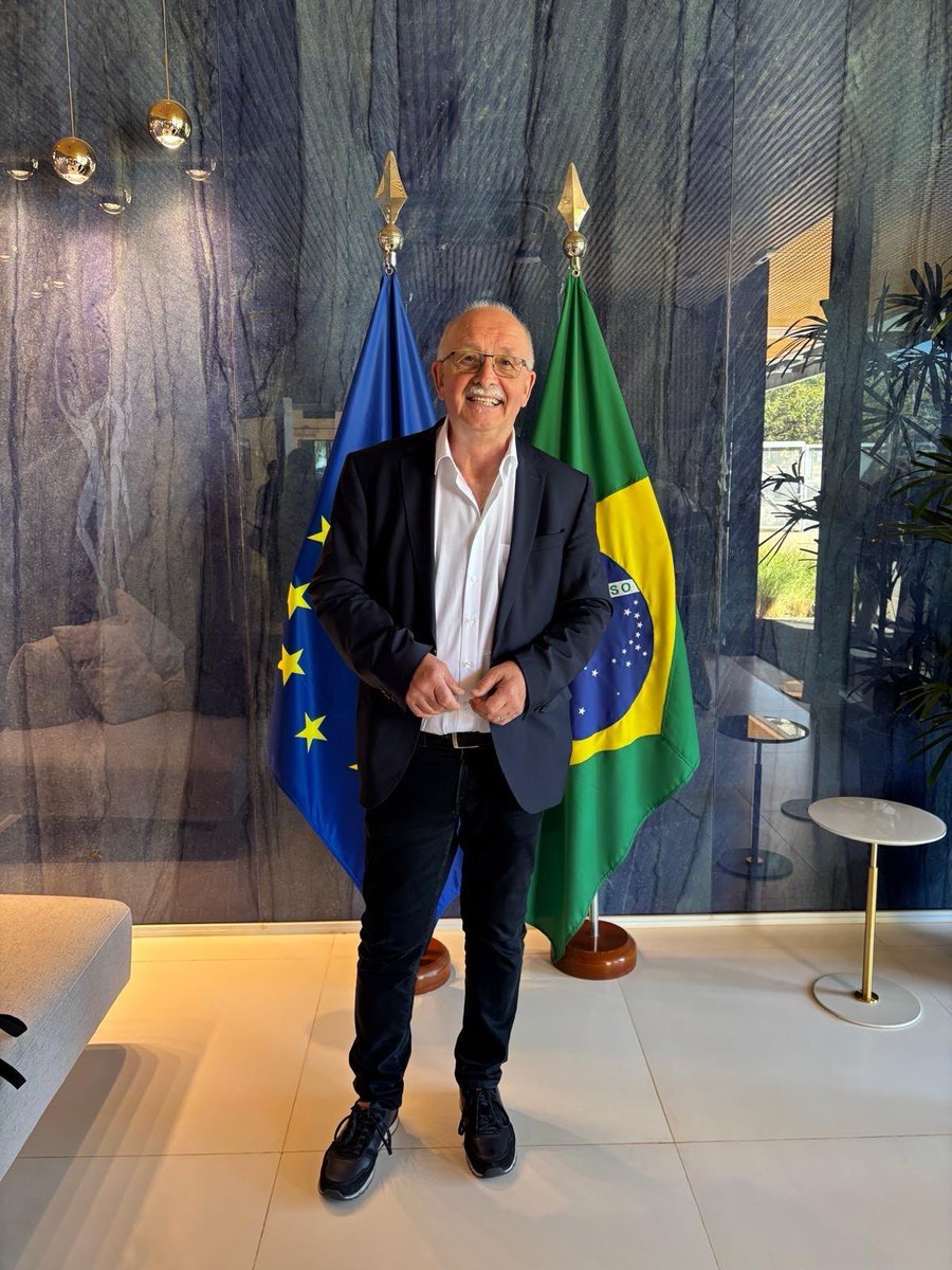 UdoBullmann's tweet image. Inspiring first day of our INTA Committee mission to Brasilia and fruitful exchanges on how to expand the partnership between #Brazil and the EU with
Marian Schuegraf, EU-Ambassador in Brazil;
Luiz Marinho, Minister for Labour and Employement;
Geraldo Alckmin, Vice President…