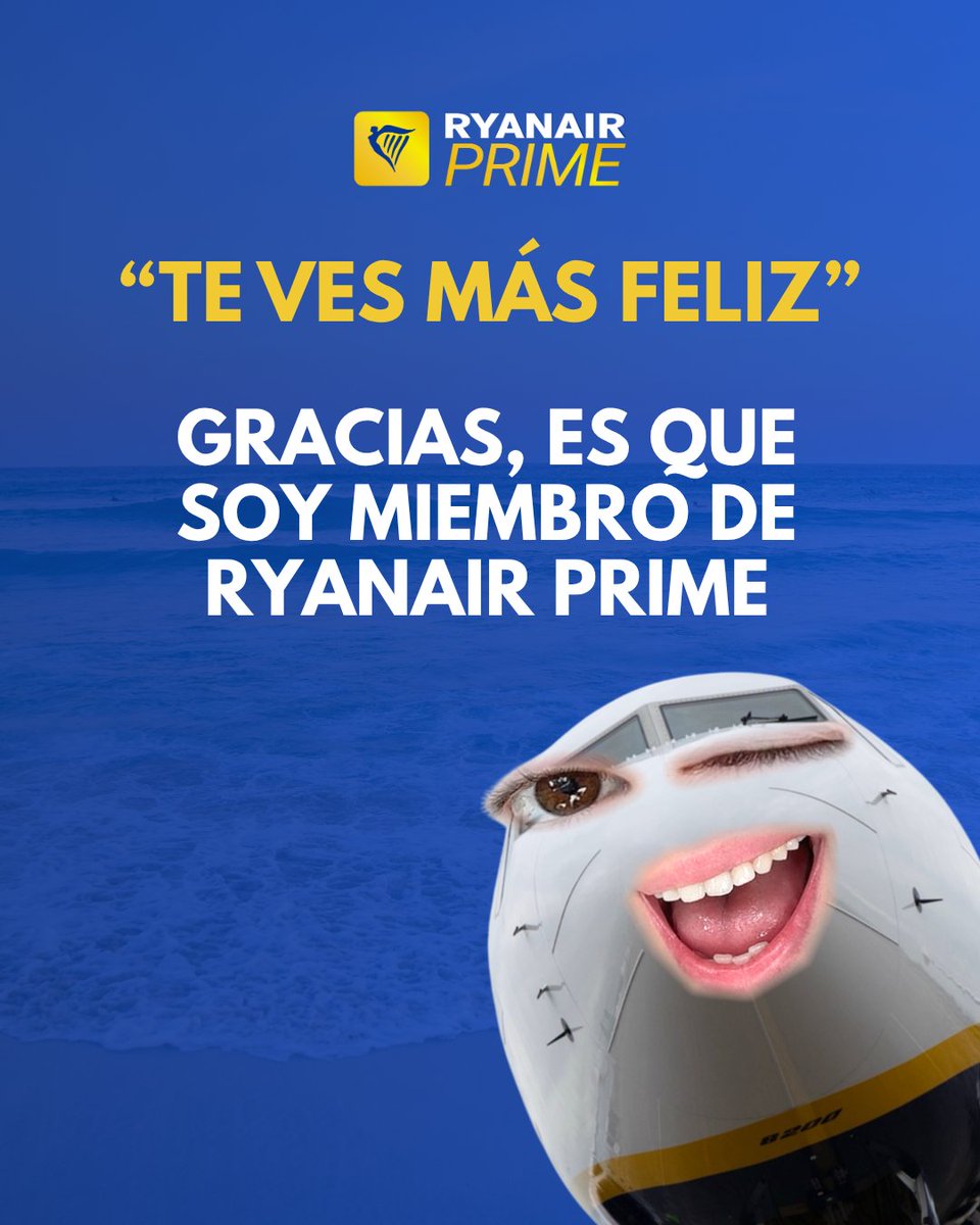- ofertas exclusivas para miembros
- asientos gratis
- seguro de viajes gratis

suscríbete aquí 👉 ryanair.com/es/es/lp/explo…