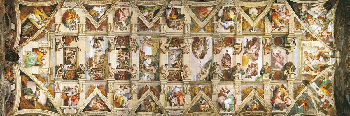 coetenteMente's tweet image. #AlleVolteèSemplicemente genio
🎨 Michelangelo Buonarroti, Volta della Cappella Sistina (1508-1512)