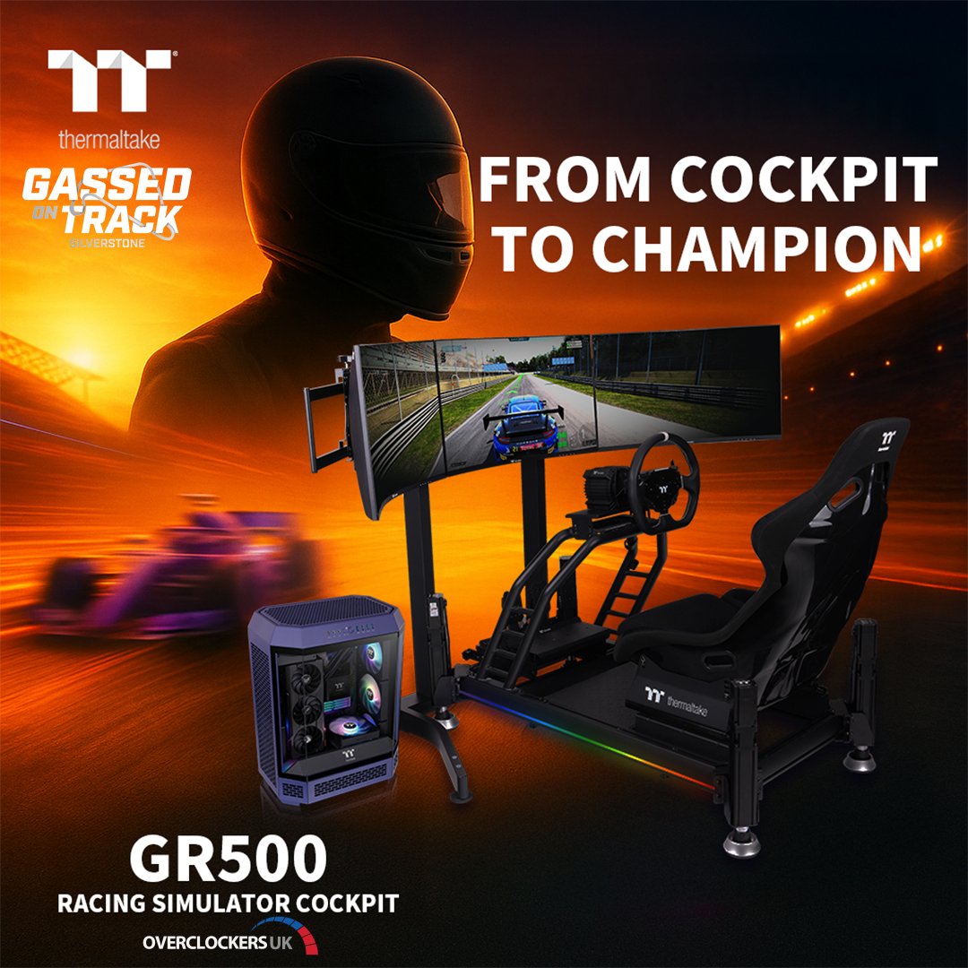 Thermaltake_UK_'s tweet photo. The revs are high. Full throttle engaged.
🔥 No slowing down.
@Thermaltake_UK_  X @OverclockersUK 
We are ready to go at @Gassedontrack at @SilverstoneUK 
#Thermaltake  #FullThrottle #RaceMode https://t.co/frnxS22zS1