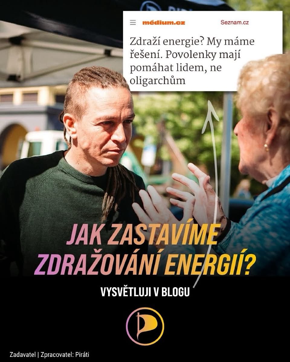 🔋⚡Nové emisní povolenky jsou realita, která může zdražit energie. Sice ne tak dramaticky, jak mnozí tvrdí, ale je to fakt. Populisté slibují jejich zrušení, ke kterému ale stejně nedojde. Piráti místo toho nabízí jasný plán, jak peníze z povolenek spravedlivě vrátit lidem – a