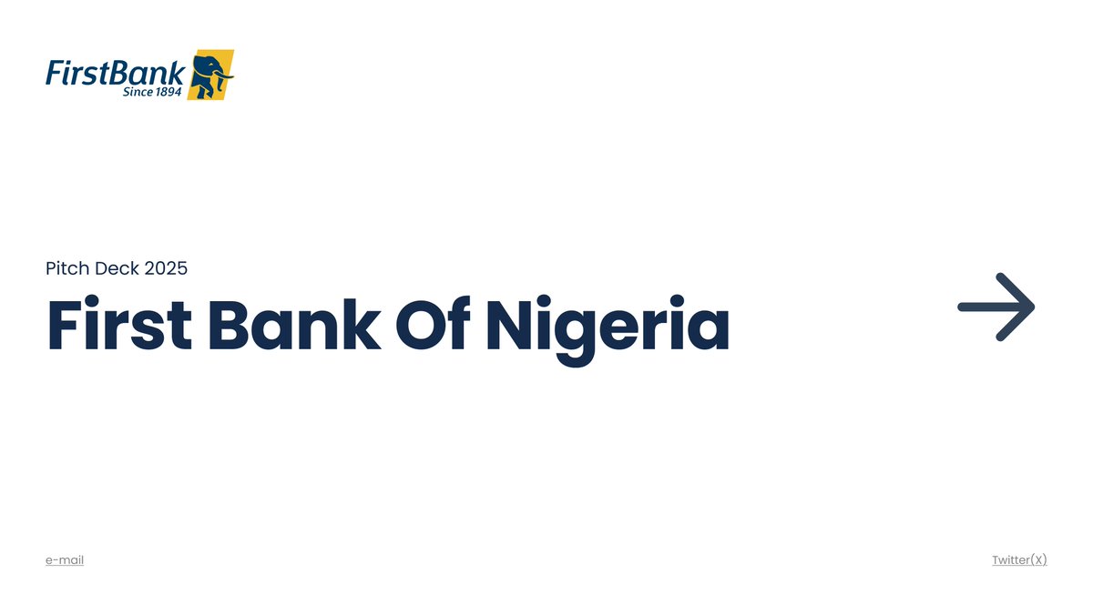 ay90613's tweet image. Hello @FirstBankngr this is for you, I took time out to reimagine what the First Bank experience could look and feel like clean, modern, and user-focused.
Would love the chance to share this with your team.
Check it out. @FirstBankngr
figma.com/slides/jq1PjU7…