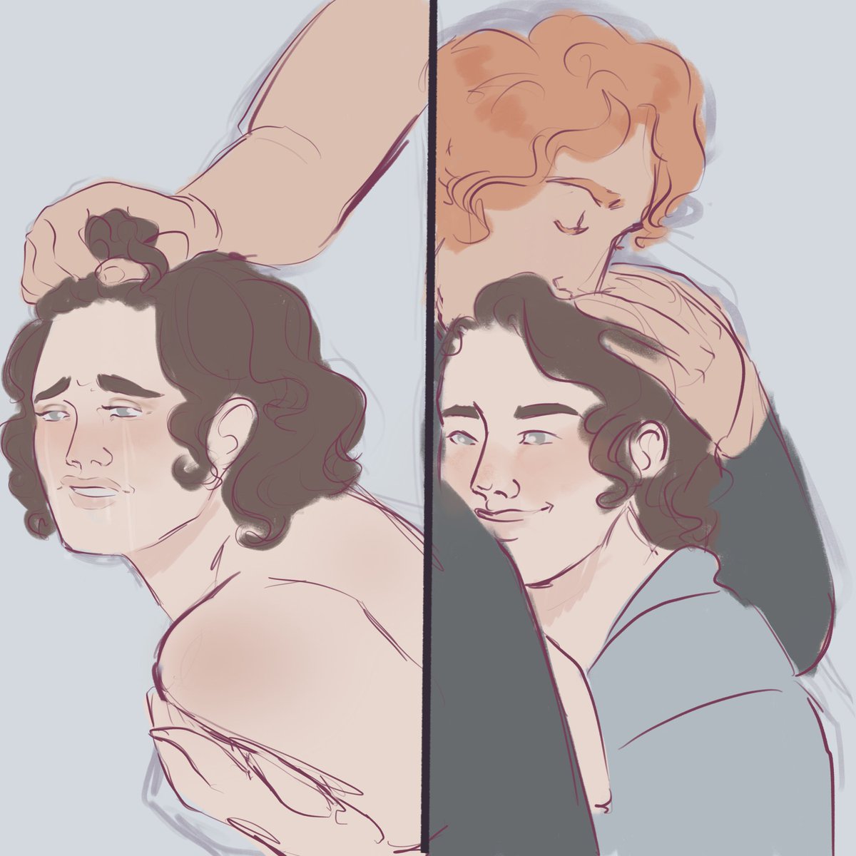 kalelsconcubine's tweet image. Scribble/wip
Sometimes like this/also like that
#robbjon