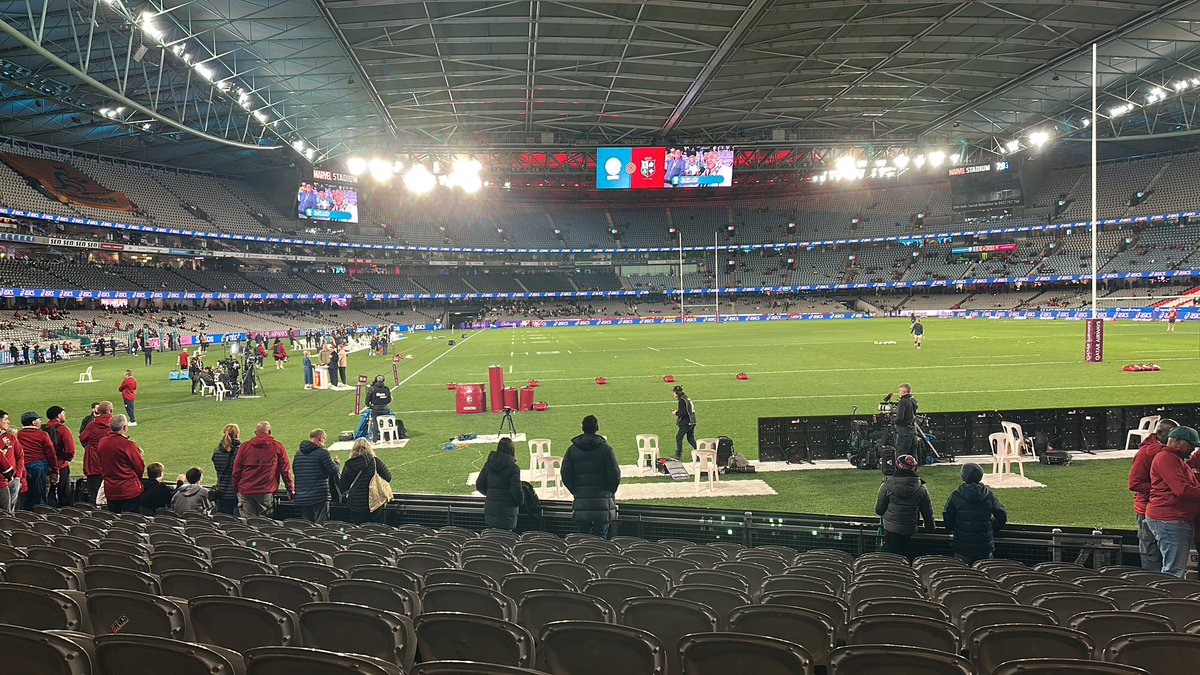 ProgressiveRug's tweet image. Very grateful for the marvellous roof at the Marvel Stadium because the weather is getting filthy!