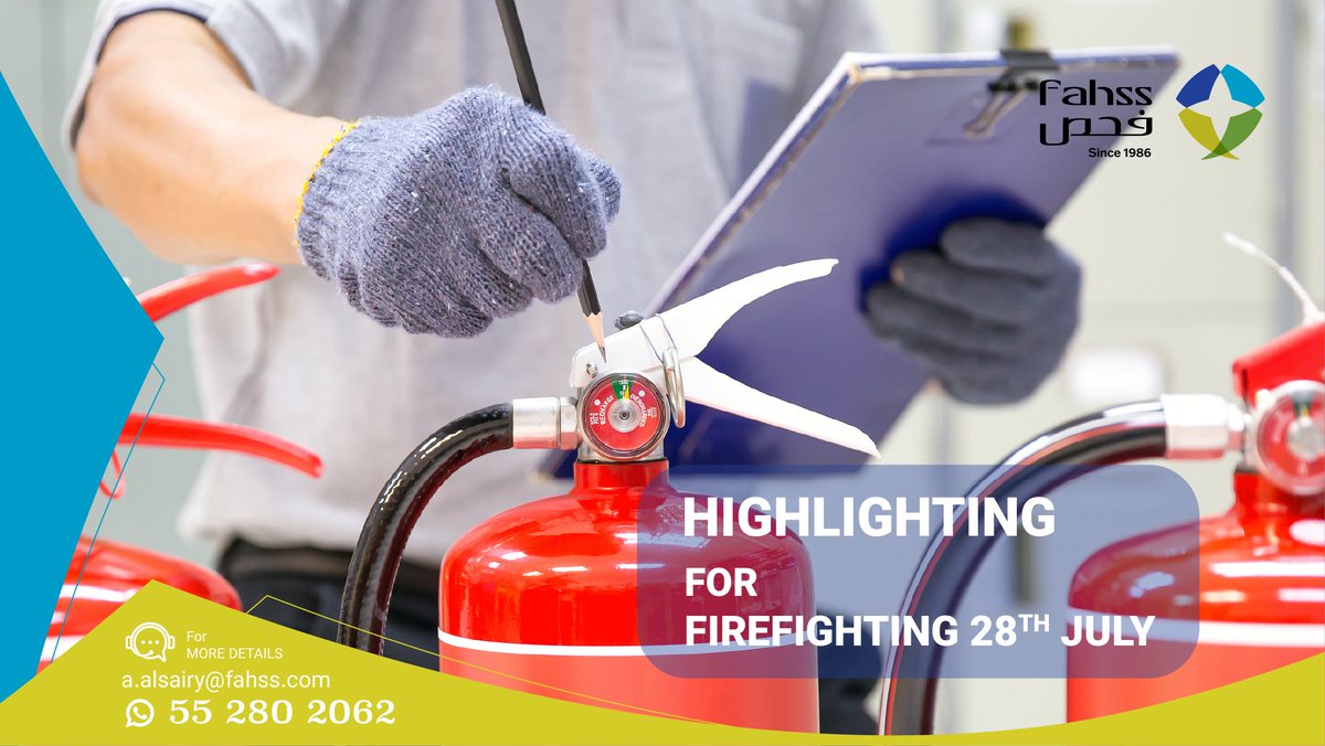 FAHSSKSA's tweet photo. #FAHSS #TRAINING #FIREFIGHTING https://t.co/guawL1SuP8