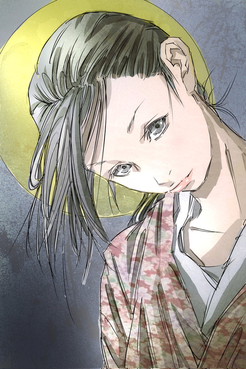 Merbolmark's tweet image. 「バガボンド」より「おつう」
普段は見せない妖艶な表情が印象的で、いつか描いて見たいと思い挑戦しました🎨
井上先生はSLAM DUNK時代から大好きです❤️
#イラスト
#デジタルイラスト
#バガボンド
#おつう
#フォロバ100