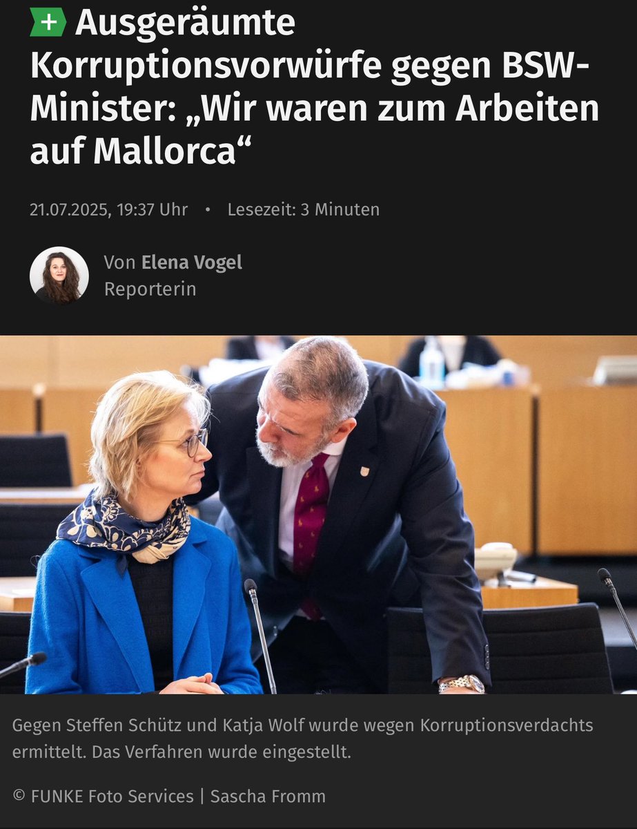 FabioDeMasi's tweet image. Bei aller Kritik, die auch ich an mancher Entscheidung in Thüringen hatte. Es riecht sehr streng wie man einen Monat vor der Bundestagswahl zu einem über ein Jahr alten Vorgang Ermittlungen der Staatsanwaltschaft gegen BSW-Minister in den Medien lancierte, die sich dann wenige…