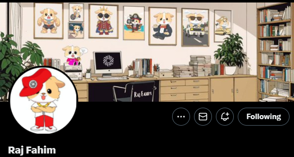 DenisKursakov's tweet image. 🪄You've already forgotten about Banners for X. But my friend @fahimraj76 hasn't forgotten!
👀I made a new banner for him. You're a cool artist, bro, keep it up!
🎨Friends, artists, if you also want a @SentientAGI banner and you have good work, write to me on Discord.…