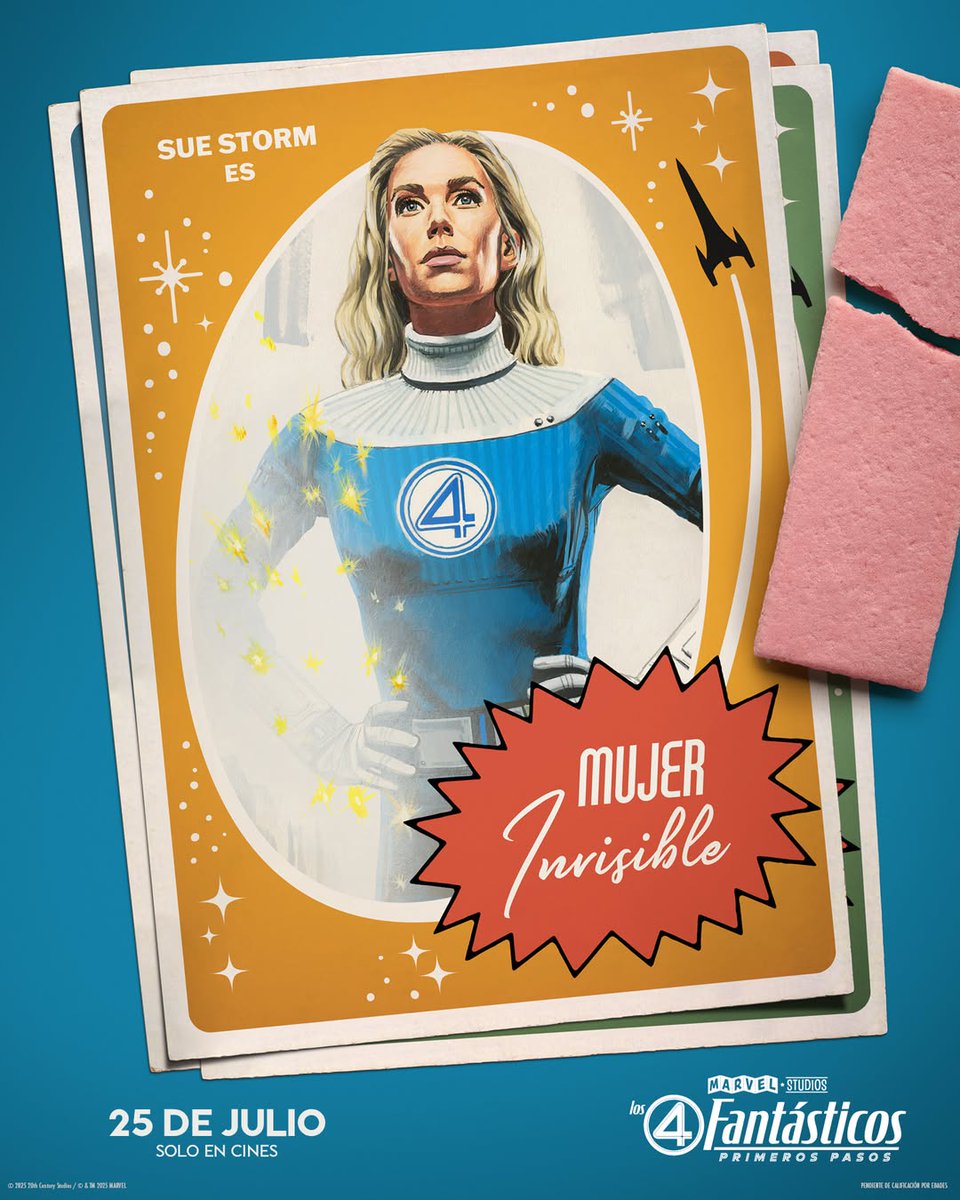 OdeonMulticines's tweet image. 💙 ¡La colección más fantástica del verano casi está aquí! 💙
#Los4Fantasticos: Primeros Pasos llega el 24 de julio a #OdeonMulticines