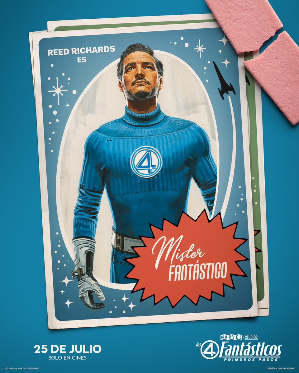 OdeonMulticines's tweet image. 💙 ¡La colección más fantástica del verano casi está aquí! 💙
#Los4Fantasticos: Primeros Pasos llega el 24 de julio a #OdeonMulticines