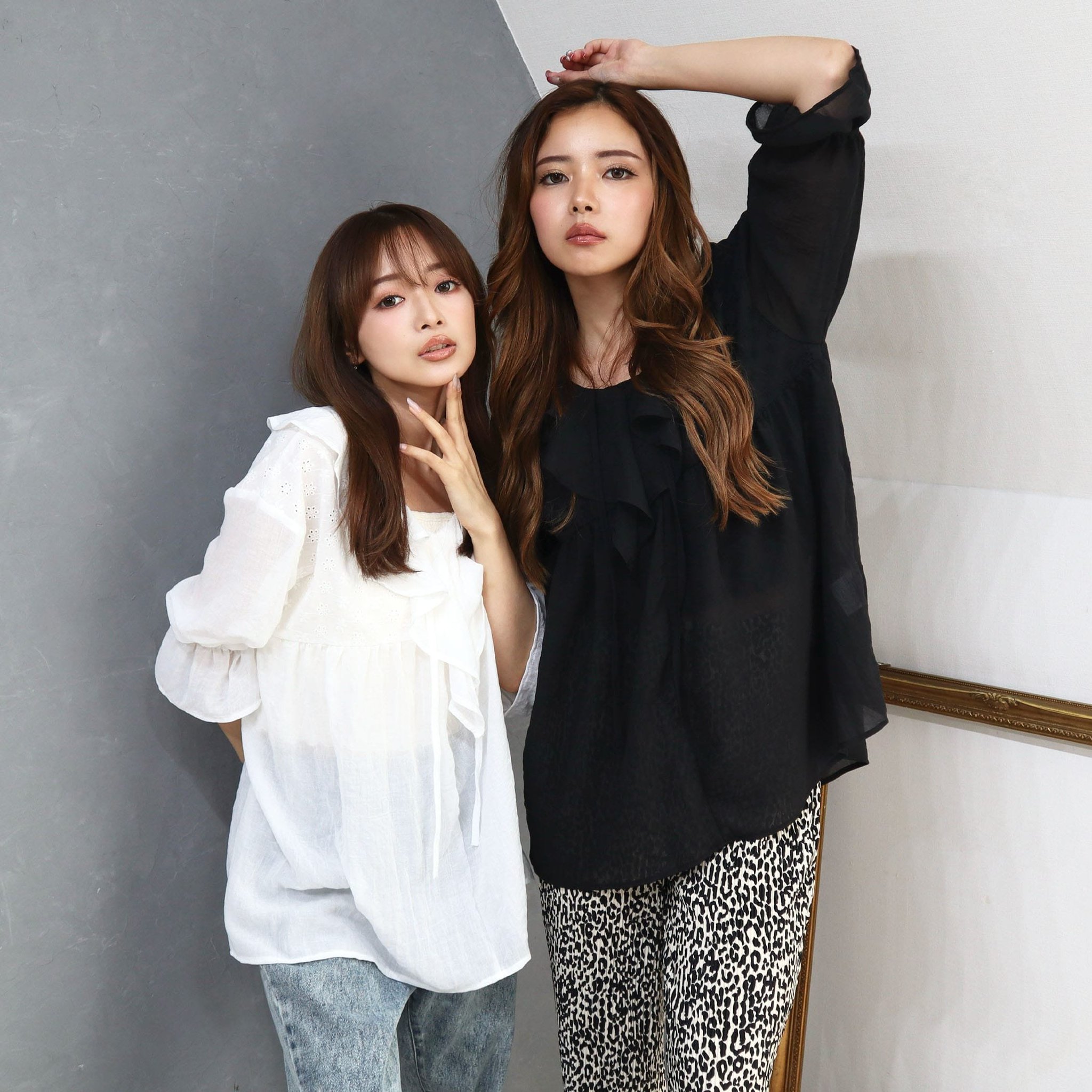 CECIL McBEE - 紺色お嬢様ブラウス CECIL McBEE | トップスの商品一覧 | ミーコレクト公式