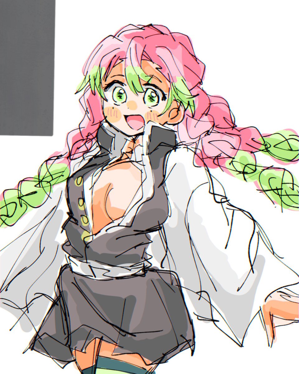 Dryk_56's tweet image. 落書きしていたピンク