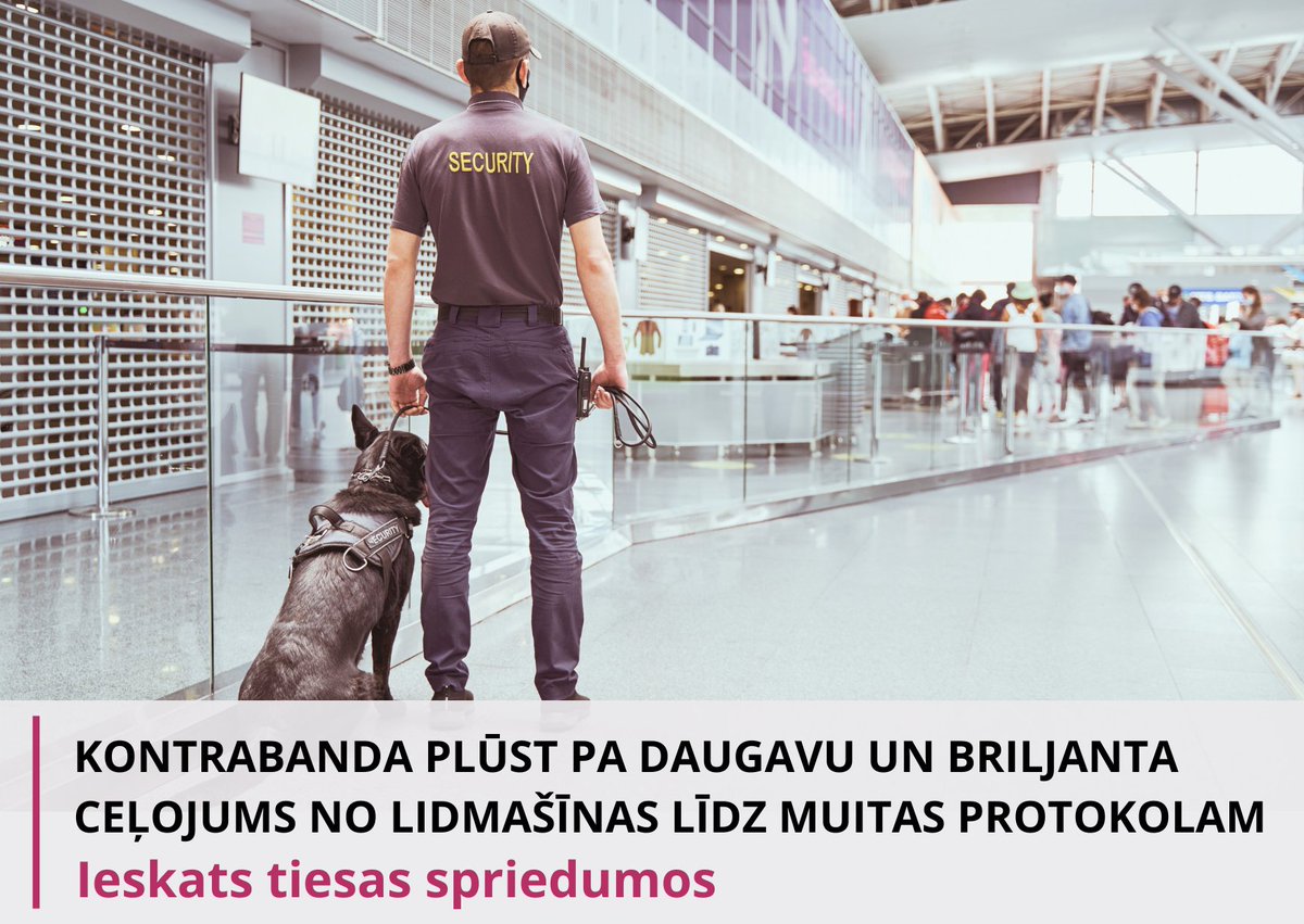 Tabakas brigāde ar nelikumīgu fabriku, ēdnīcu un guļvietām, kontrabanda plūst pa Daugavu un briljanta ceļojums no lidmašīnas līdz muitas protokolam. 
📍Ieskats tiesas spriedumos: tiesas.lv/lv/jaunums/tab…